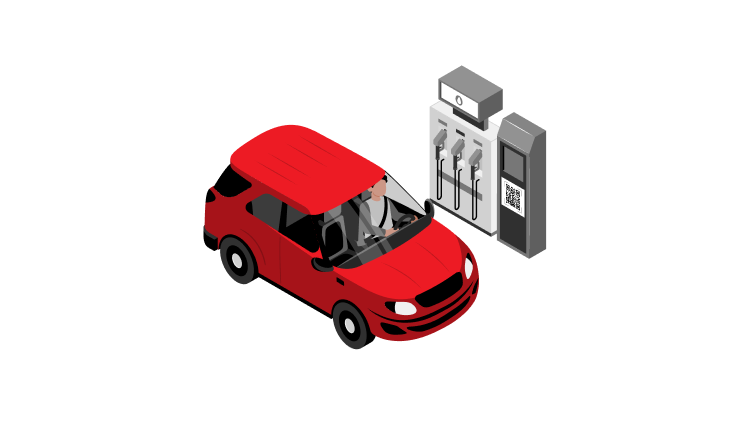 Provjerite račun u aplikaciji i odvezite se