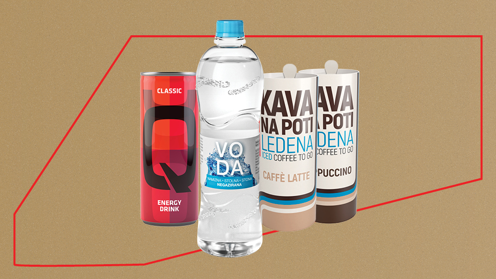 Voda Petrol, energetski napitak Q i ledena kava Na putu