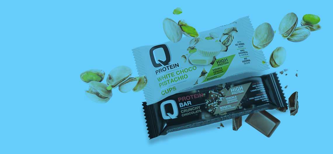 Q Protein čokoladice – proteinska poslastica bez kompromisa
