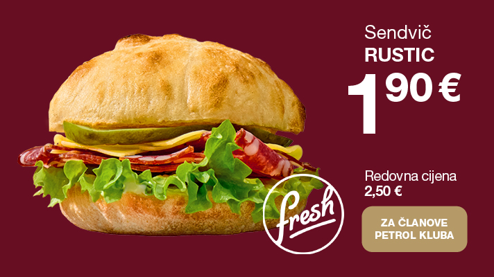 Svježi sendvič Fresh Rustic